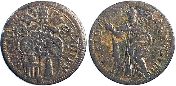 Benedict XIII Quattrino Evgubill